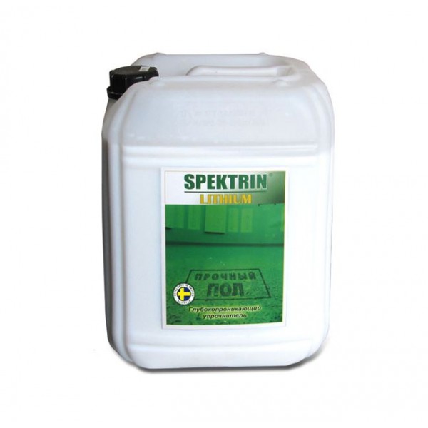 Упрочняющая пропитка для бетонных полов Spektrin Lithium